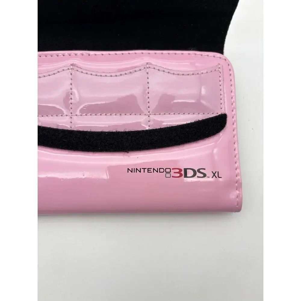 Hello Kitty Nintendo 3DS Pink Travel Case Console Game Holder Pouch VG Condition